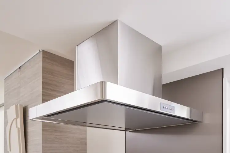 スリム型センターレンジフード